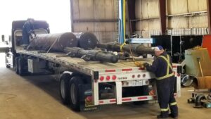 Innopipe shipment for liquids removal in 8" pipeline system